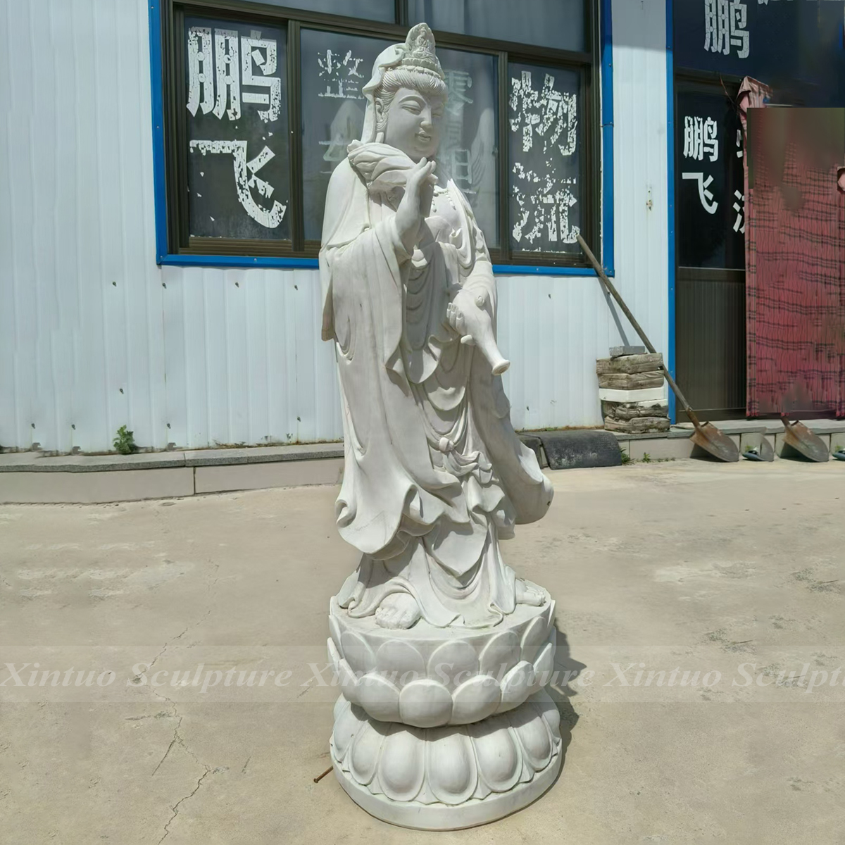 white kwan yin statue3 White Kwan Yin Statue