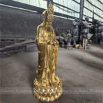 Bronze Ksitigarbha Bodhisattva Statue