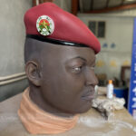 Ibrahim Traore statue