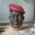 Ibrahim Traore statue