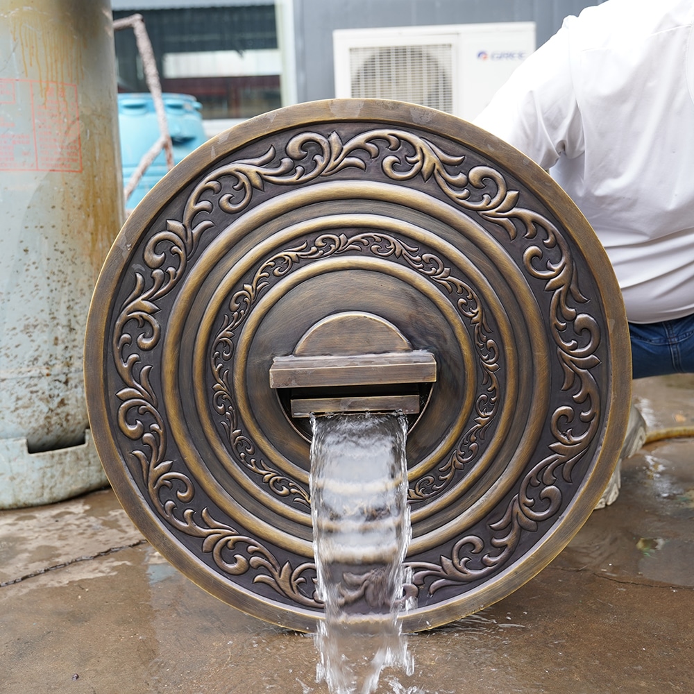 Outdoor Wall Mounted Fountain (3) Outdoor Wall Mounted Fountain