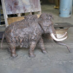 Woolly Mammoth Sculpture