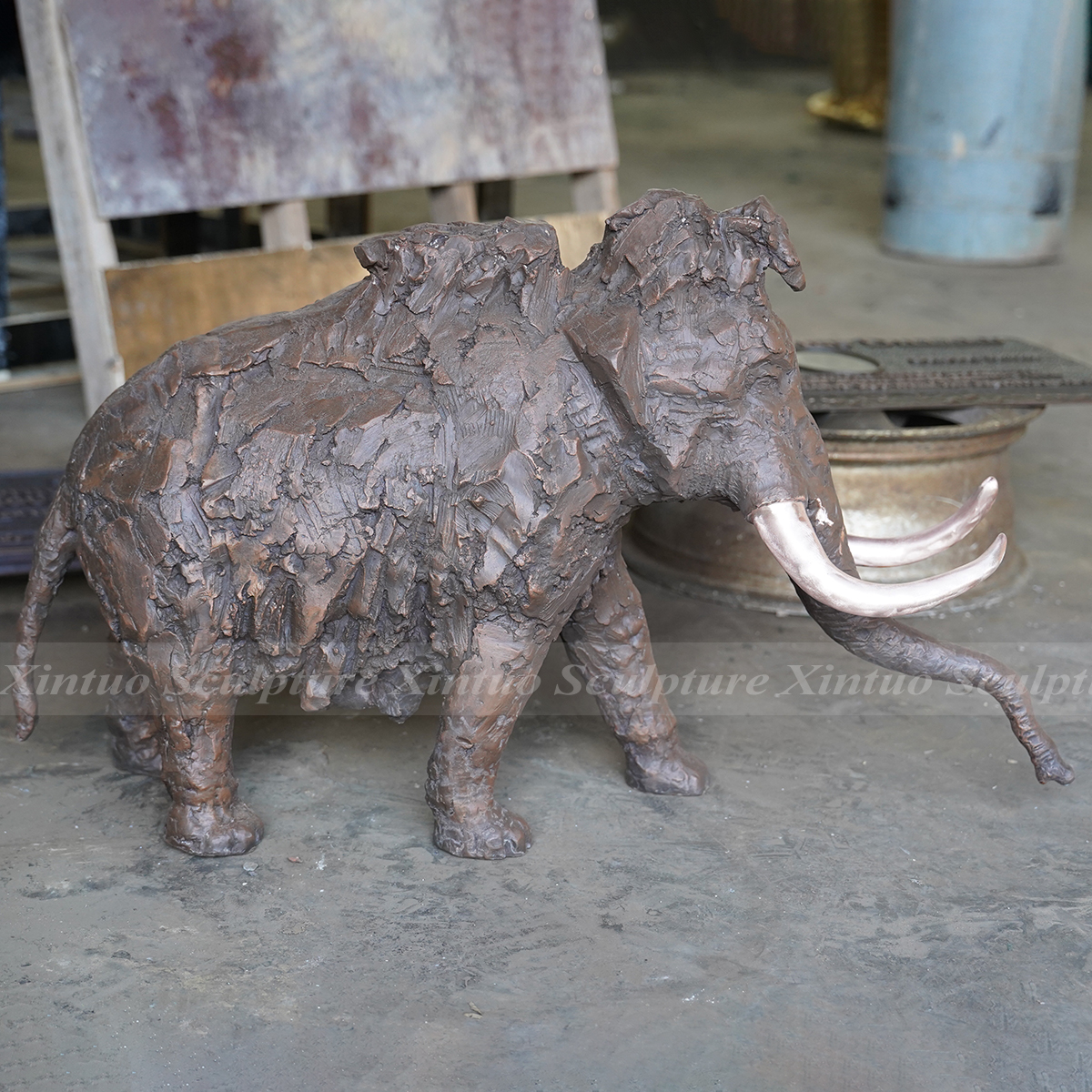 Woolly Mammoth Sculpture