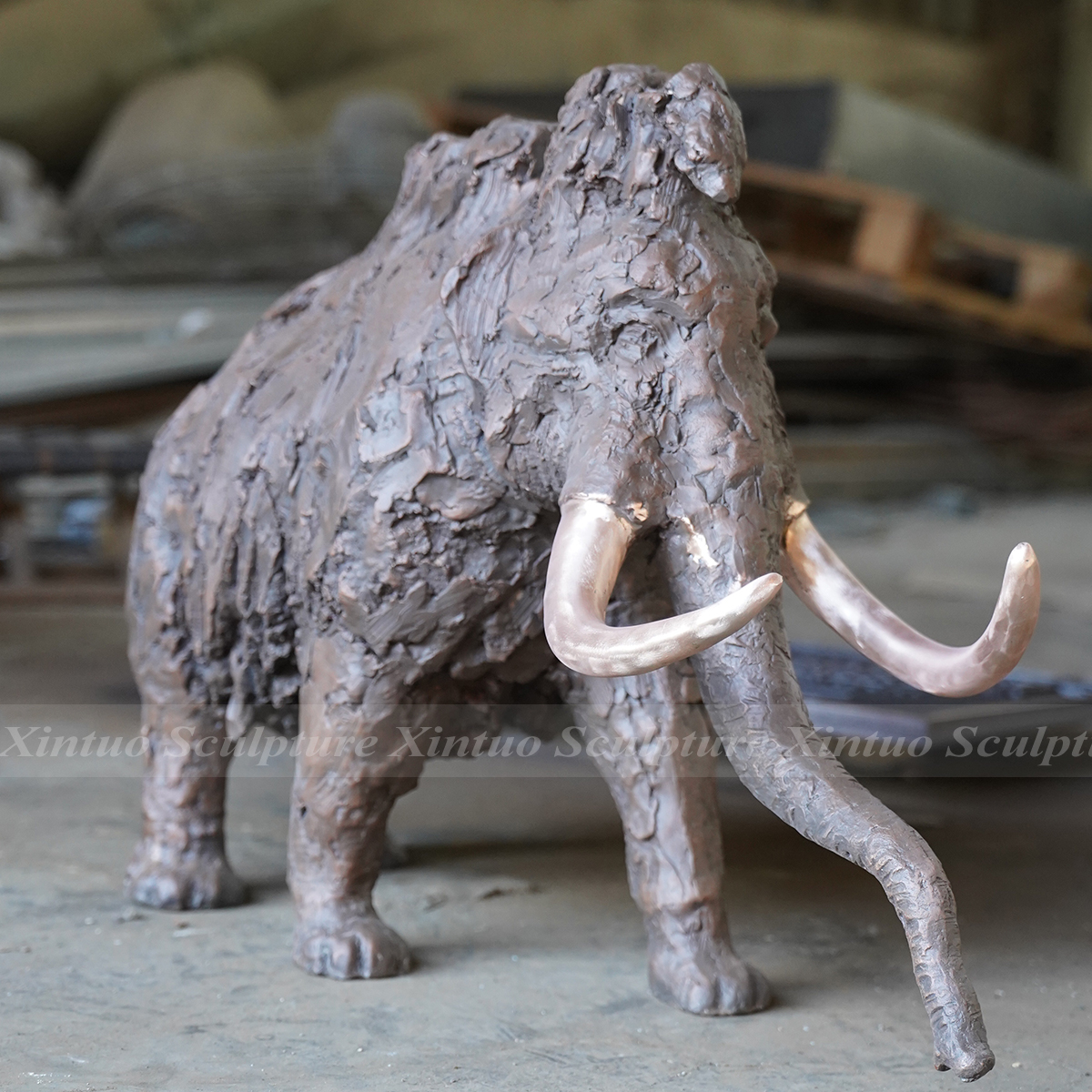 Woolly Mammoth Sculpture