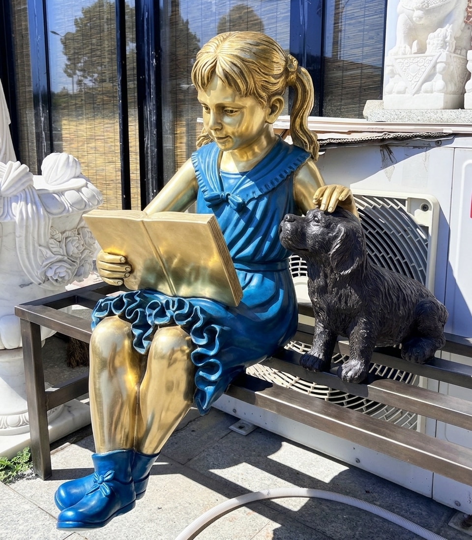 children statue