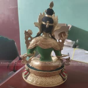 Green Tara statue for sale